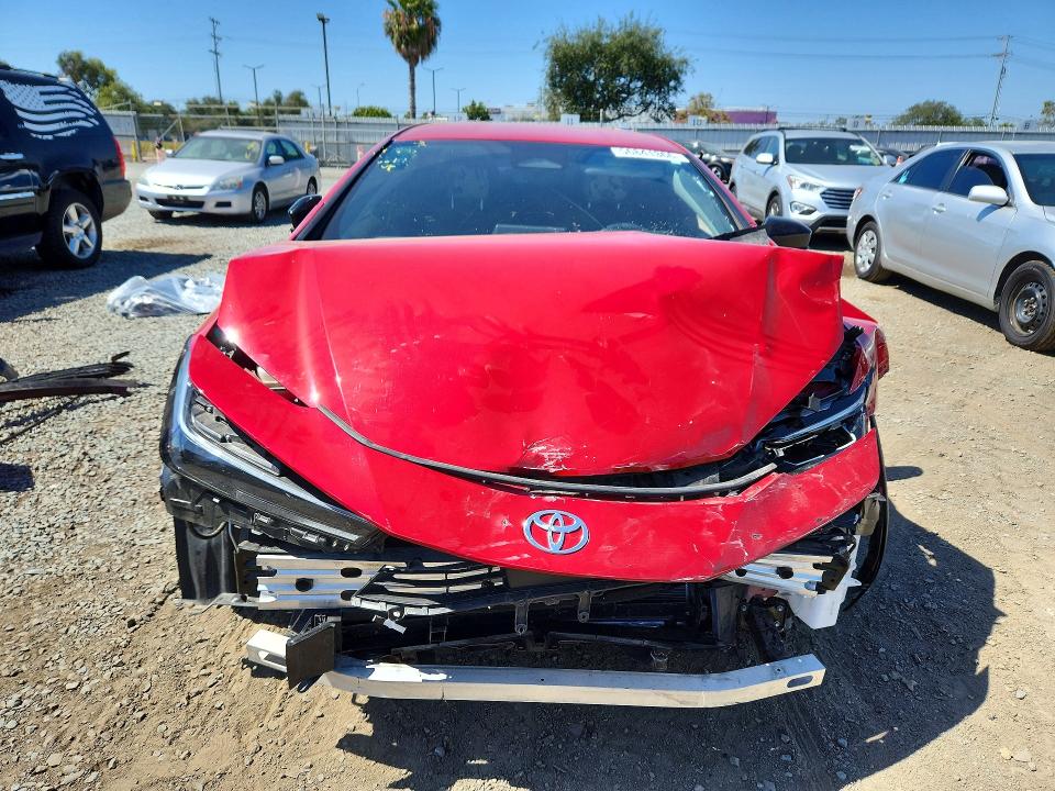 2024 Toyota Prius VIN JTDACAAU6R3043384 COPART salvage auction — FRONT END, CA - SALVAGE CERTIFICATE, sold $5,200 on 2026-07-10 (photo 5)