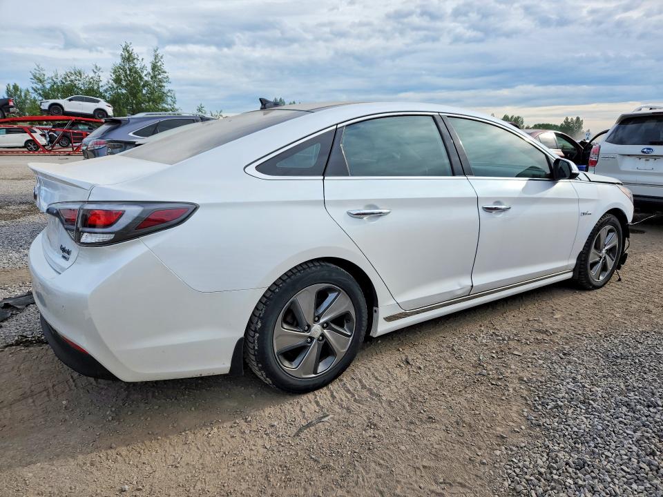 2017 Hyundai Sonata hybrid VIN KMHE34L19HA048297 COPART salvage auction — FRONT END, ON - PERMIT SALVAGE, sold $1,400 on 2026-07-21 (photo 3)