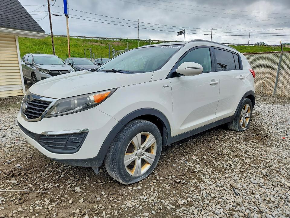 2013 Kia Sportage VIN KNDPBCA22D7458517 COPART salvage auction — MECHANICAL, Oh - Cert Of Title-Salvage, sold $1,100 on 2026-07-29 (photo 1)