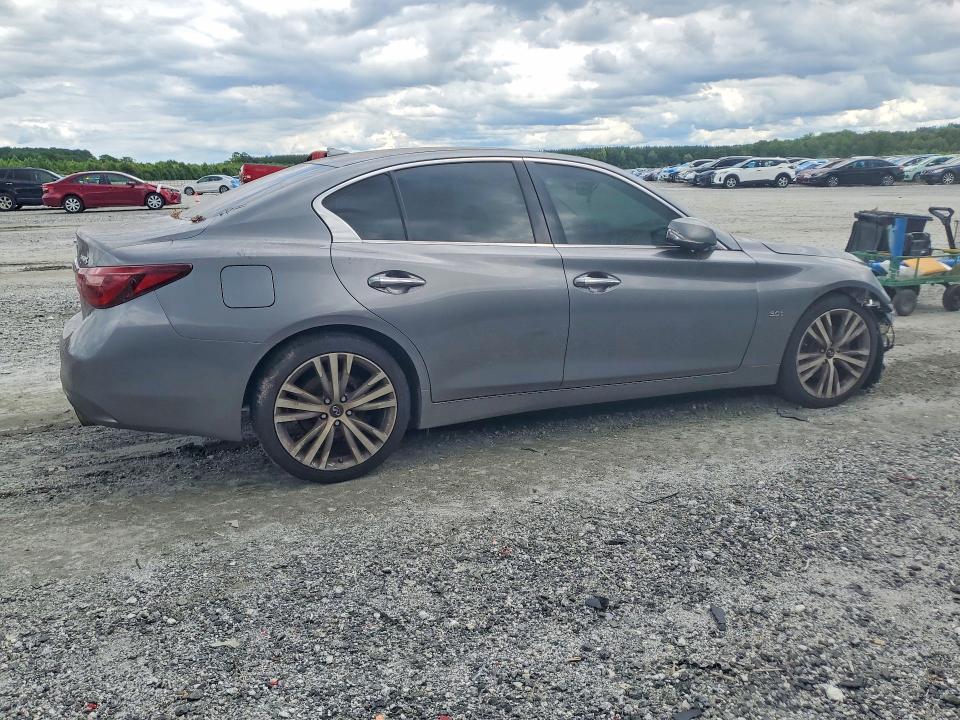 2018 Infiniti VIN JN1EV7AR0JM441184 COPART salvage auction — FRONT END, Ga - Certificate Of Title (P), sold $3,700 on 2026-07-29 (photo 3)