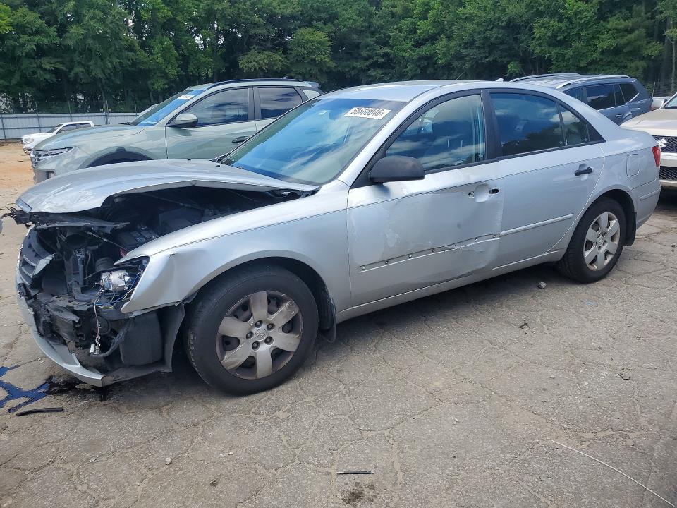 2010 Hyundai Sonata VIN 5NPET4AC1AH616887 COPART salvage auction — FRONT END, Ga - Cert Of Title-Salvage, sold $875 on 2026-07-31 (photo 1)