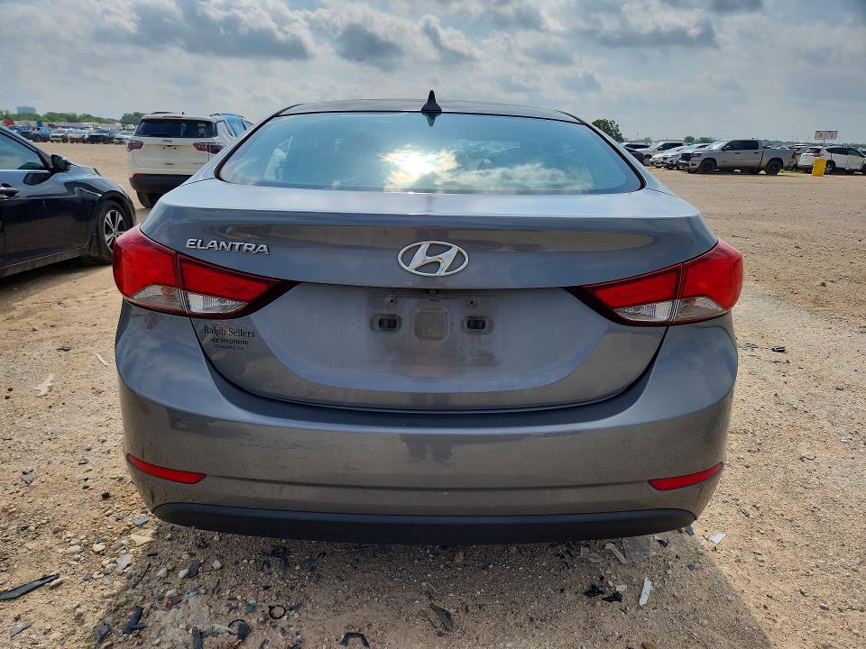 2014 Hyundai VIN 5NPDH4AE4EH488052 COPART salvage auction — SIDE, La - Cert Of Title-Salvage, sold $900 on 2026-07-09 (photo 6)