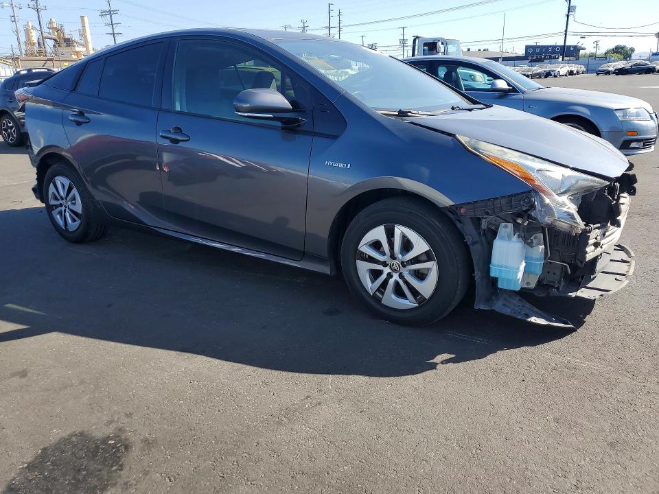 2016 Toyota Prius VIN JTDKARFU6G3024106 COPART salvage auction — FRONT END, Ca - Salvage Certificate, sold $2,350 on 2026-07-06 (photo 4)
