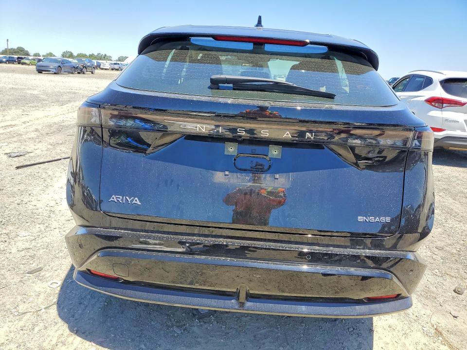 2024 Nissan Ariya VIN JN1AF0BA2RM430162 COPART salvage auction — FRONT END, Ca - Salvage Certificate, sold $8,000 on 2026-07-16 (photo 6)