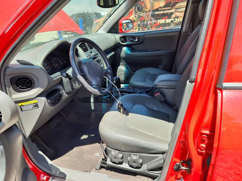 2003 Hyundai Santa fe VIN KM8SC13E33U472666 COPART salvage auction — FRONT END, Co - Salvage Title, sold $400 on 2026-07-09 (photo 7)