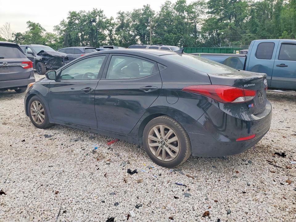 2014 Hyundai VIN KMHDH4AE2EU138498 COPART salvage auction — VANDALISM, Md - Cert Of Salvage > 75% Damage, sold $1,150 on 2026-07-02 (photo 2)