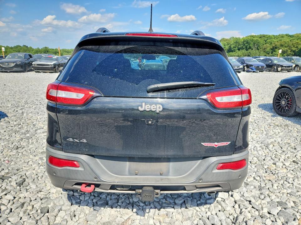 2018 Jeep Cherokee VIN 1C4PJMBX3JD582926 COPART salvage auction — MECHANICAL, GA - CERTIFICATE OF TITLE, sold $2,000 on 2026-07-28 (photo 6)
