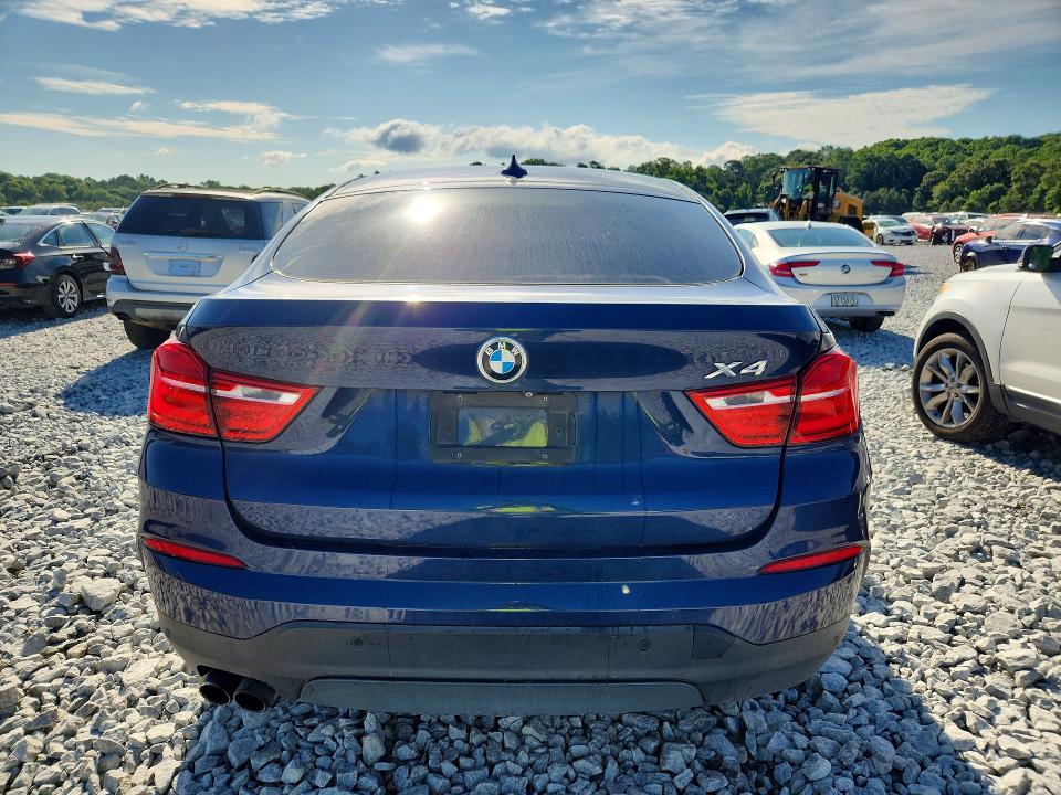2017 BMW X4 VIN 5UXXW3C50H0T78304 COPART salvage auction — MINOR DENT/SCRATCHES, Ga - Dealer Only Clean Title (P), sold $6,300 on 2026-07-09 (photo 6)