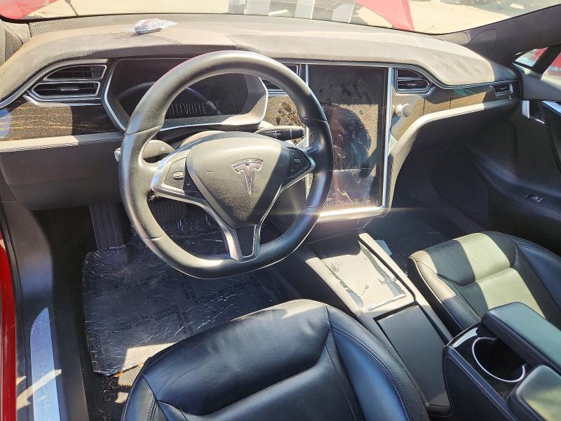 2016 Tesla VIN 5YJSA1E25GF156830 COPART salvage auction — ROOF, TX - CERTIFICATE OF TITLE, sold $7,700 on 2026-08-19 (photo 8)