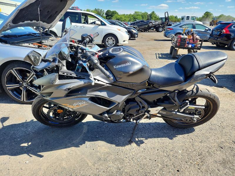 2023 Kawasaki VIN ML5EXER13PDAB1080 COPART salvage auction — FRONT END, Pa - Certificate Of Salvage, sold $2,200 on 2026-07-02 (photo 3)