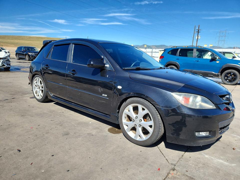 2007 Mazda 3 VIN JM1BK343471635980 COPART salvage auction — REAR END, Co - Public - Salvage Title, sold $325 on 2026-07-27 (photo 4)