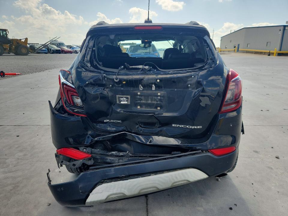 2017 Buick Encore VIN KL4CJASB3HB176565 COPART salvage auction — REAR END, TX - SALVAGE VEHICLE TITLE, sold $1,100 on 2026-07-24 (photo 6)