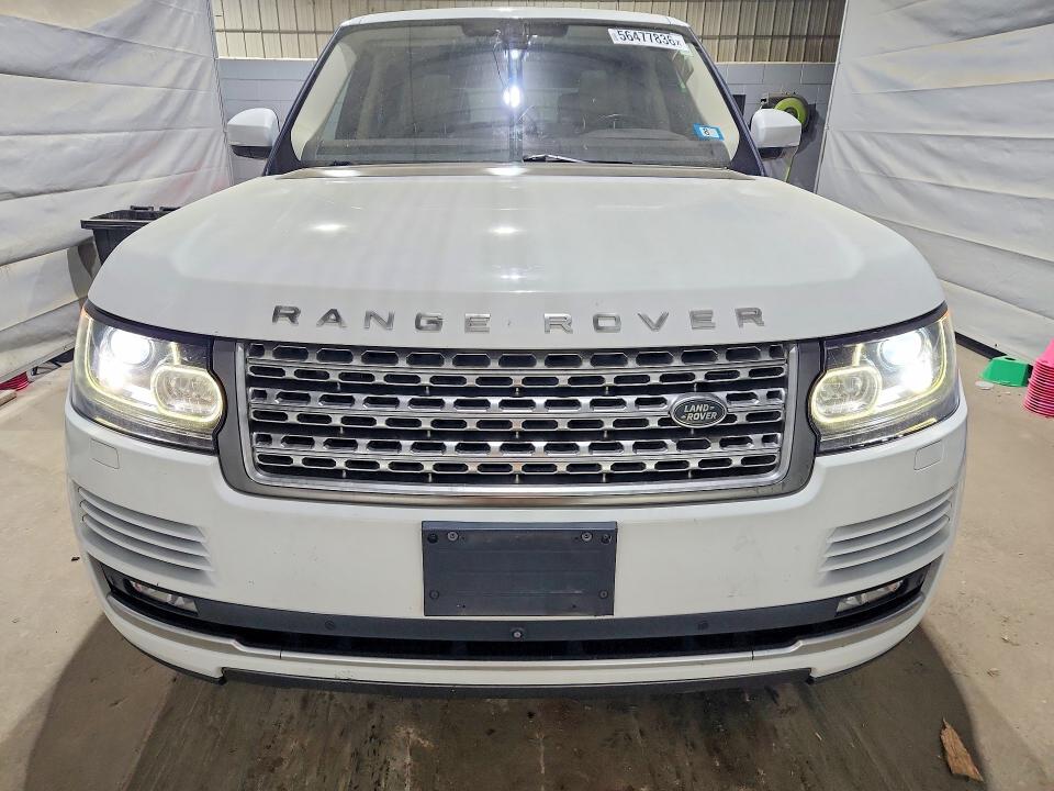 2016 Land rover RANGE ROVER VIN SALGS2EF1GA274872 COPART salvage auction — NORMAL WEAR, Nh - Certificate Of Title, sold $3,050 on 2026-07-09 (photo 5)