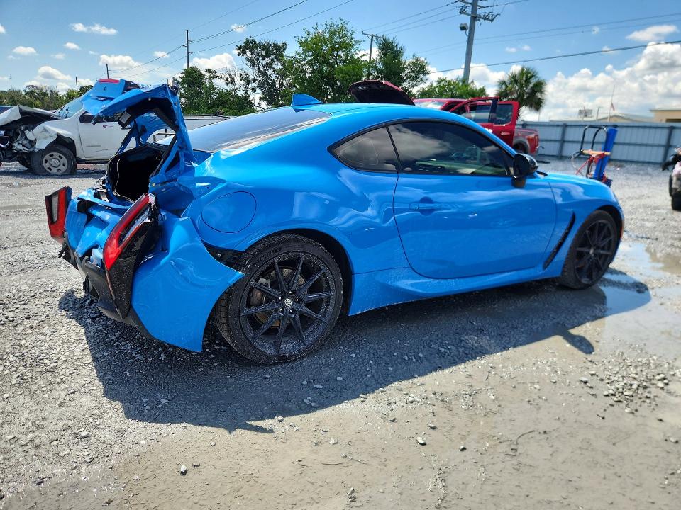2023 Toyota Gr 86 VIN JF1ZNBE1XP9753939 COPART salvage auction — REAR END, Fl - Cert Of Title Slvg Rebuildable, sold $7,300 on 2026-07-14 (photo 3)