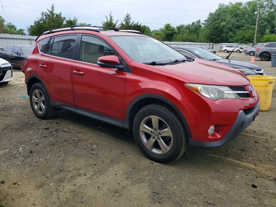 2015 Toyota VIN JTMRFREV3FD124716 COPART salvage auction — REAR END, Nj - Cert Of Title-Salvage, sold $2,000 on 2026-07-27 (photo 4)