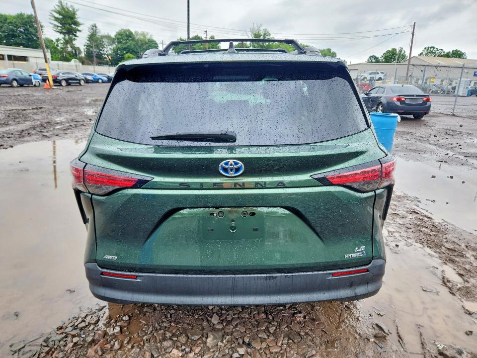 2022 Toyota VIN 5TDKSKFC9NS067362 COPART salvage auction — SIDE, Pa - Certificate Of Salvage, sold $9,900 on 2026-07-15 (photo 6)
