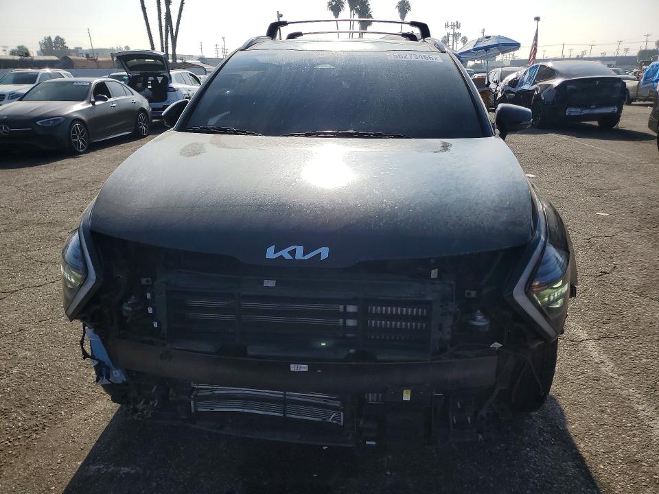 2024 Kia Sportage VIN KNDPVCDG8R7158714 COPART salvage auction — REAR END, Ca - Salvage Certificate, sold $9,100 on 2026-07-31 (photo 5)