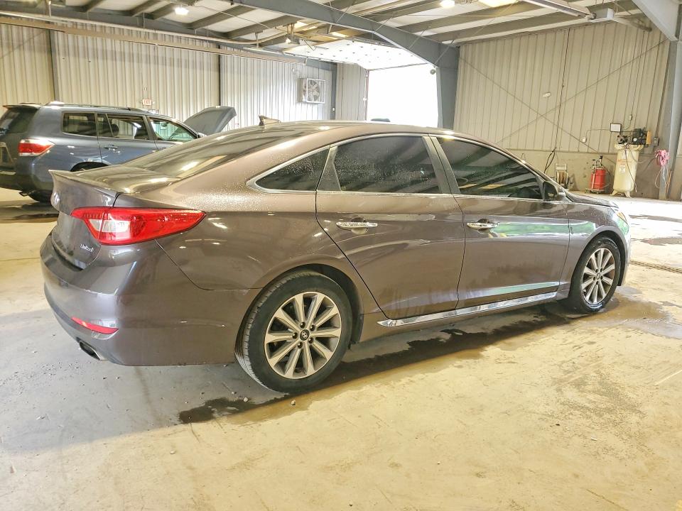 2017 Hyundai Sonata VIN 5NPE34AFXHH481526 COPART salvage auction — ENGINE BURN, Pa - Certificate Of Salvage, sold $925 on 2026-07-02 (photo 3)