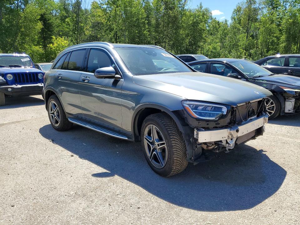 2020 Mercedes-benz Glc class VIN WDC0G8EB8LV229421 COPART salvage auction — FRONT END, ON - PERMIT SALVAGE, sold $750 on 2026-07-28 (photo 4)