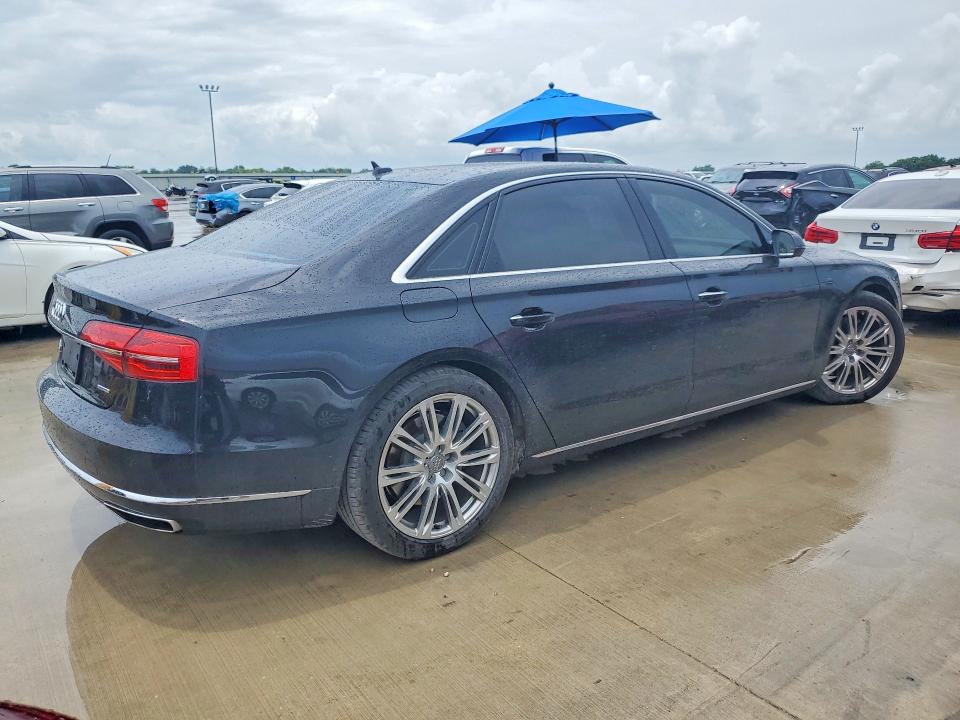 2015 Audi A8 VIN WAU3GAFD6FN031318 COPART salvage auction — MINOR DENT/SCRATCHES, Tx - Certificate Of Title, sold $2,800 on 2026-07-02 (photo 3)