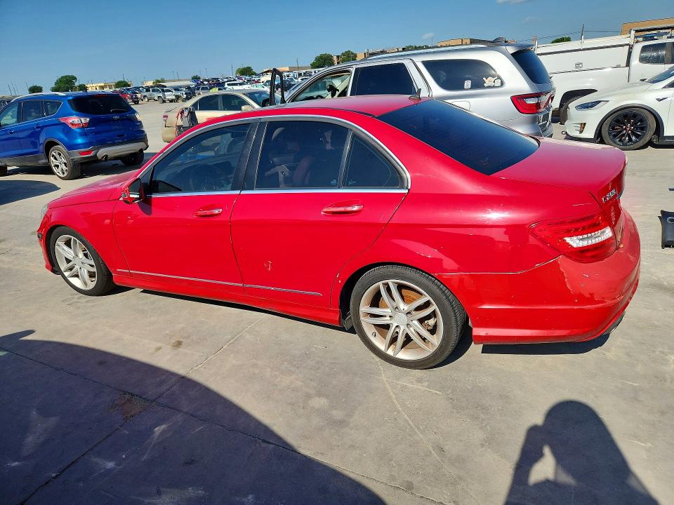 2014 Mercedes-benz VIN WDDGF4HBXER311387 COPART salvage auction — FRONT END, Mt - Certificate Of Title, sold $600 on 2026-07-30 (photo 2)