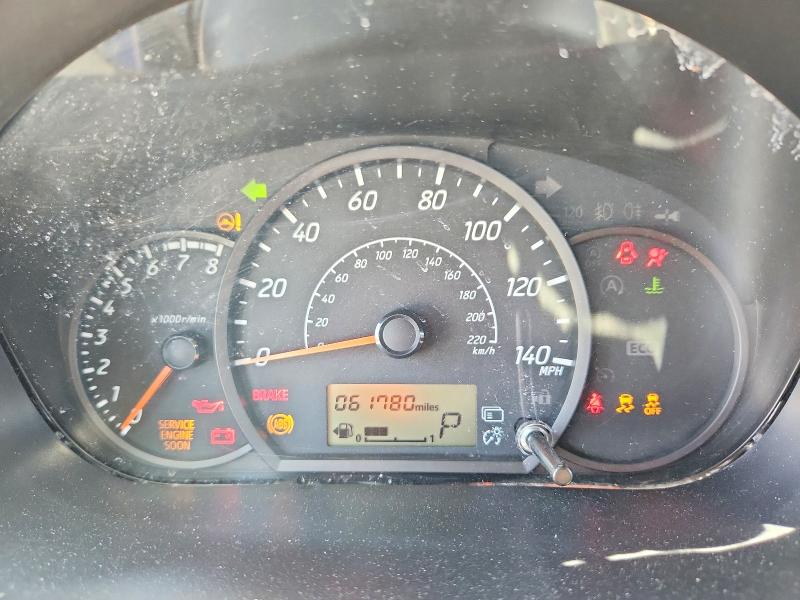 2020 Mitsubishi Mirage VIN ML32A3HJ0LH005714 COPART salvage auction — FRONT END, Ca - Dis/Dlr/Exp Only Clean Title (P), sold $300 on 2026-07-02 (photo 9)