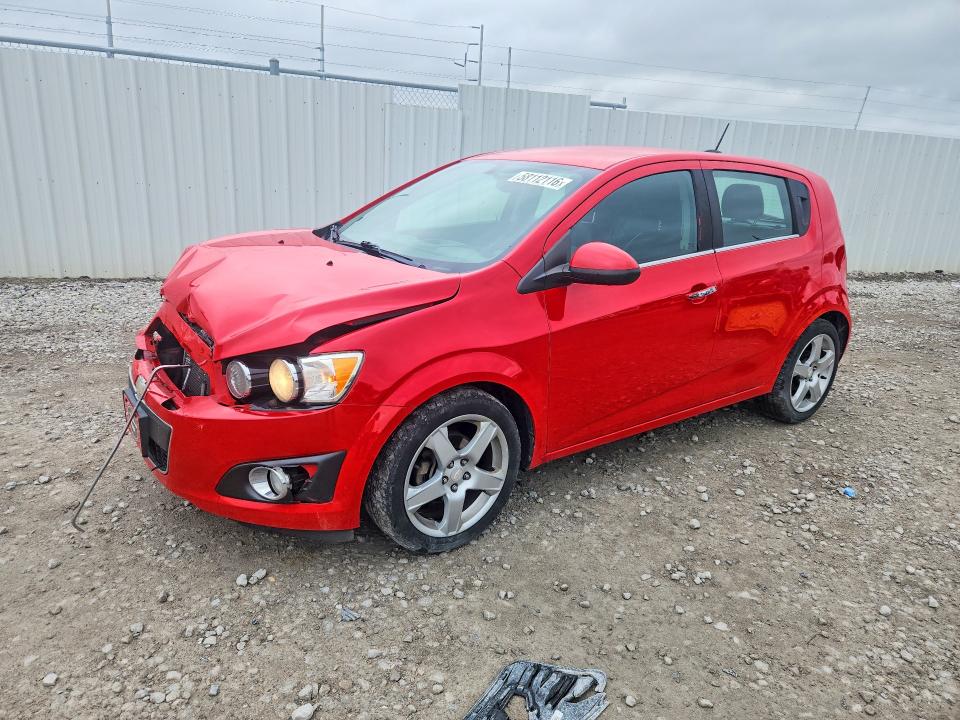2015 Chevrolet VIN 1G1JE6SBXF4210705 COPART salvage auction — FRONT END, Oh - Cert Of Title-Salvage, sold $925 on 2026-07-02 (photo 1)