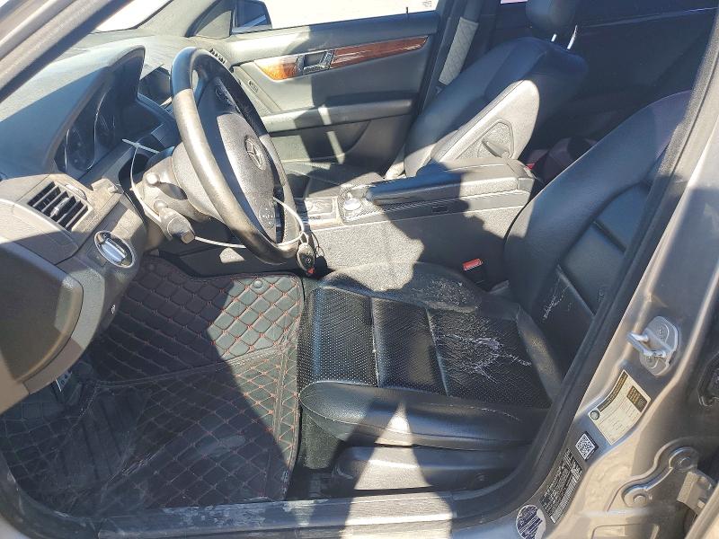 2011 Mercedes-benz C class VIN WDDGF8BB4BR140776 COPART salvage auction — FRONT END, Ut - Salvage Certificate, sold $150 on 2026-07-20 (photo 7)