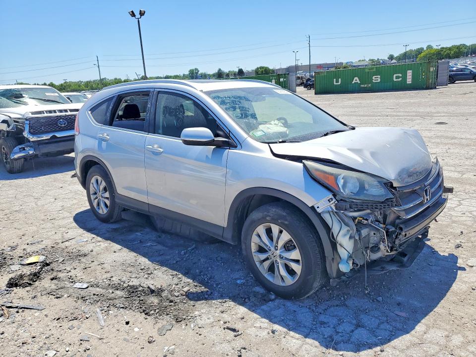 2012 Honda VIN JHLRM4H77CC015301 COPART salvage auction — FRONT END, In - Cert Of Title-Salvage Title, sold $2,250 on 2026-07-10 (photo 4)