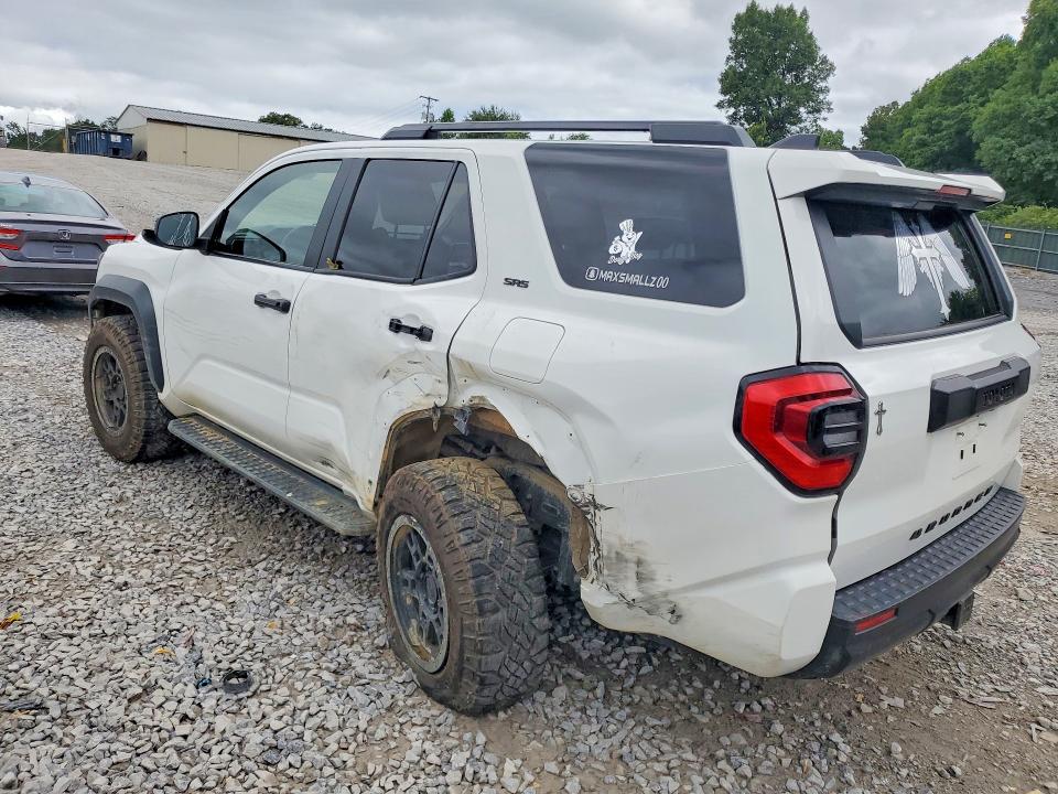 2025 Toyota 4runner VIN JTEVA5BR9S5010068 COPART salvage auction — REAR END, Tn - Salvage Certificate, sold $9,500 on 2026-07-30 (photo 2)