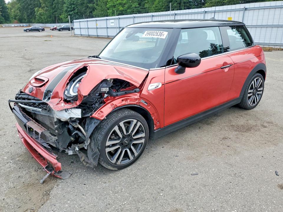 2021 Mini VIN WMWXR5C04M2N40178 COPART salvage auction — FRONT END, Wa - Bill Of Sale, sold $3,800 on 2026-07-27 (photo 1)