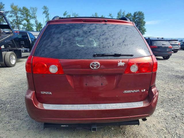 2007 Toyota Sienna VIN 5TDZK23C97S028194 COPART salvage auction — FRONT END, WA - BILL OF SALE, sold $2,250 on 2026-07-13 (photo 6)