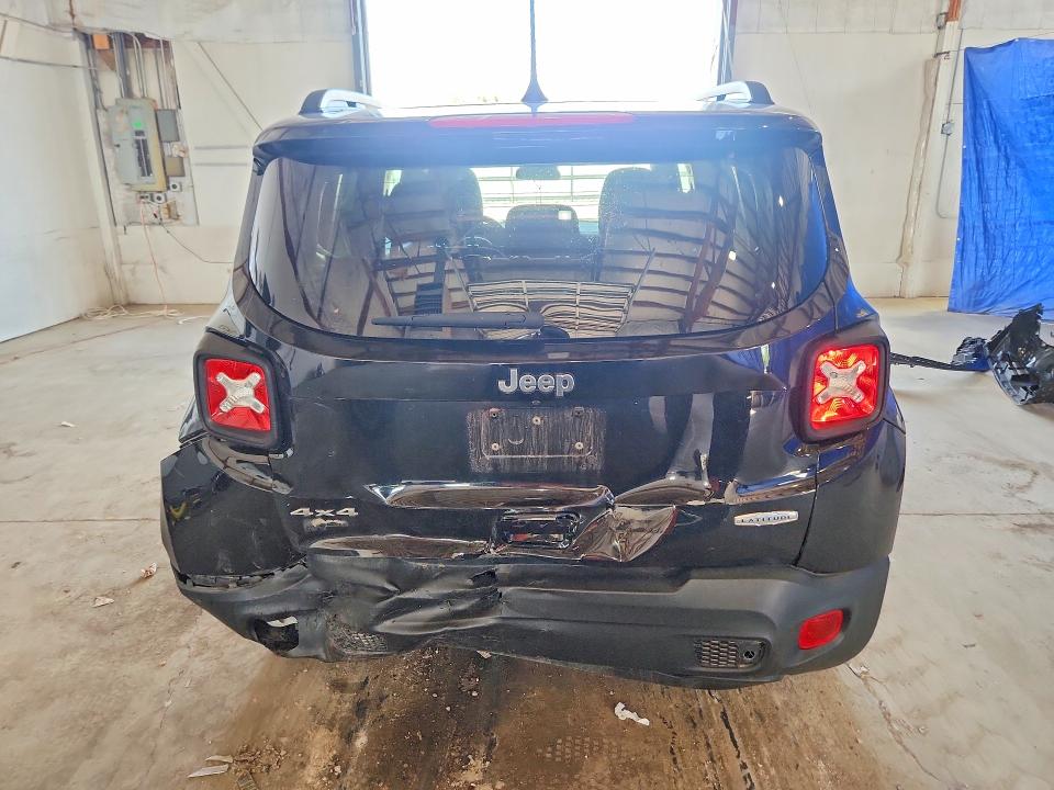 2021 Jeep Renegade VIN ZACNJDBB1MPN30905 COPART salvage auction — REAR END, Ky - Cert Of Title-Salvage, sold $1,900 on 2026-08-17 (photo 6)