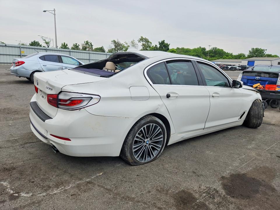 2019 BMW 5 series VIN WBAJA7C58KWC77576 COPART salvage auction — ALL OVER, Mi - Certificate Of Title, sold $2,100 on 2026-07-28 (photo 3)