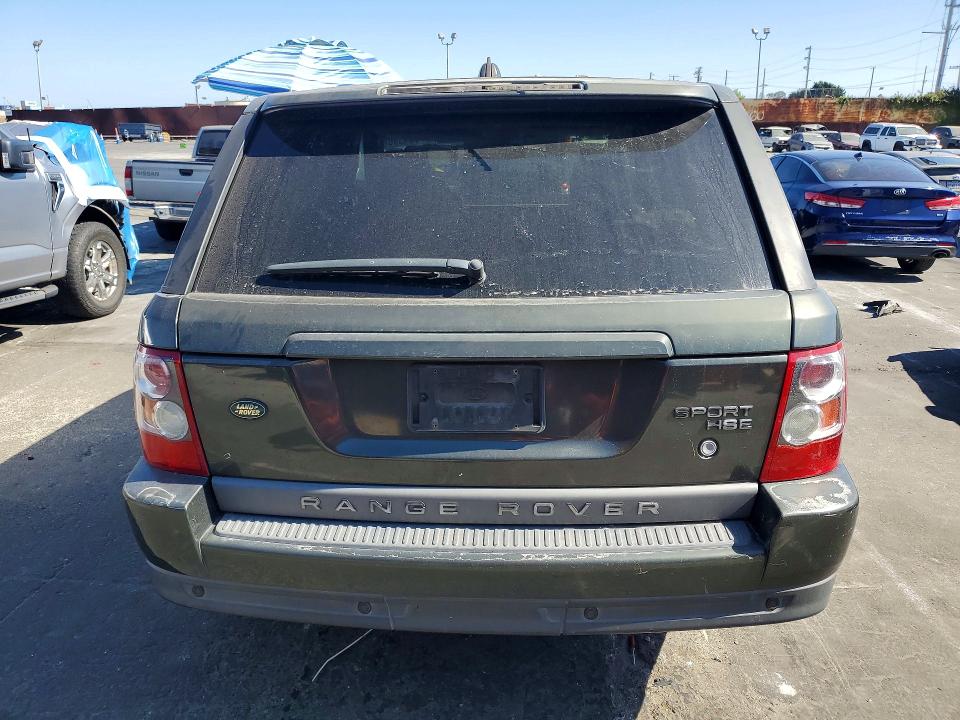 2006 Land rover Range rover sport VIN SALSF25486A934708 COPART salvage auction — FRONT END, CA - SALVAGE CERTIFICATE, sold $475 on 2026-07-17 (photo 6)