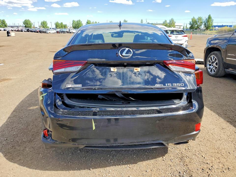 2020 Lexus Is VIN JTHGZ1E29L5017695 COPART salvage auction — REAR END, Ab - Bos - Salvage, sold $10,300 on 2026-07-21 (photo 6)