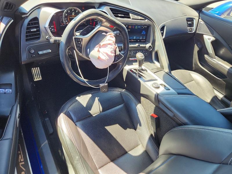 2016 Chevrolet Corvette VIN 1G1YK2D77G5125650 COPART salvage auction — FRONT END, Ky - Cert Of Title-Salvage, sold $15,200 on 2026-07-30 (photo 8)