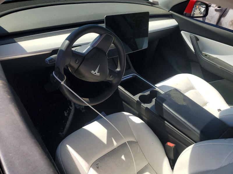 2022 Tesla VIN 7SAYGDEE5NF339441 COPART salvage auction — FRONT END, MA - CERT OF TITLE-SALVAGE, sold $8,700 on 2026-07-31 (photo 8)