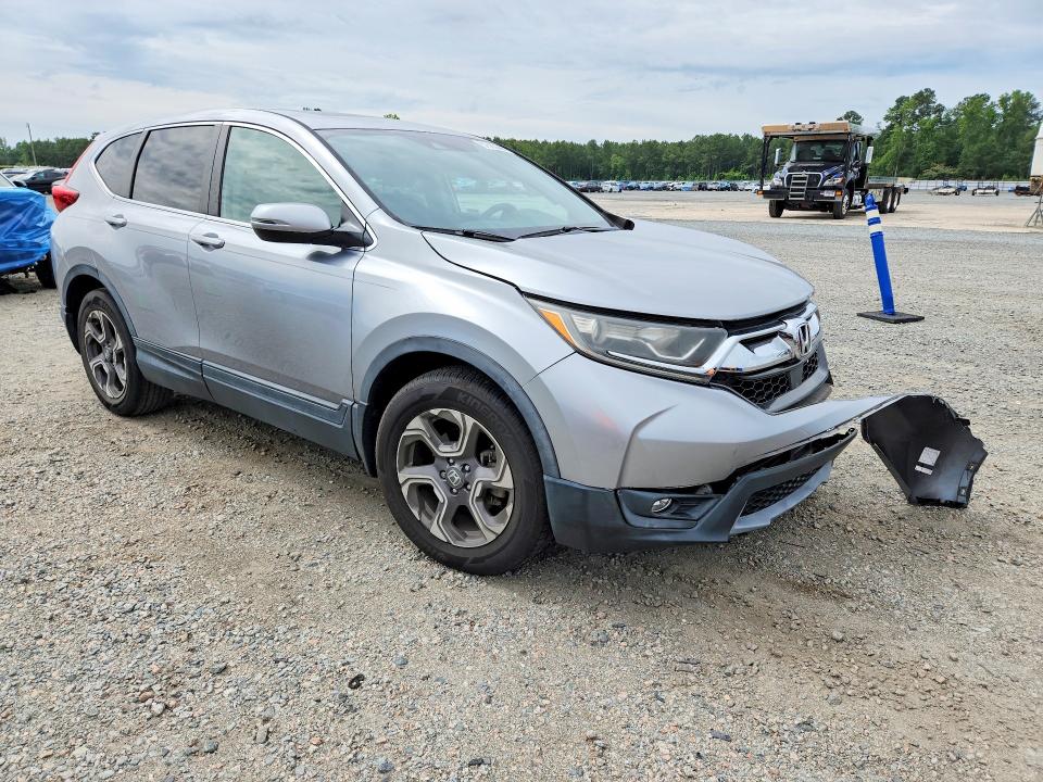 2019 Honda Cr-v VIN 7FARW1H82KE009376 COPART salvage auction — FRONT END, Nc - Salvage Certificate Of Title, sold $850 on 2026-07-27 (photo 4)