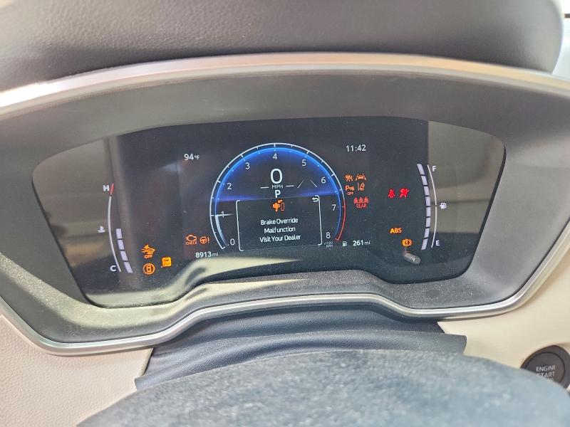2024 Toyota Corolla cross VIN 7MUDAAAG4RV081150 COPART salvage auction — FRONT END, Tx - Salvage Vehicle Title, sold $8,900 on 2026-07-31 (photo 9)