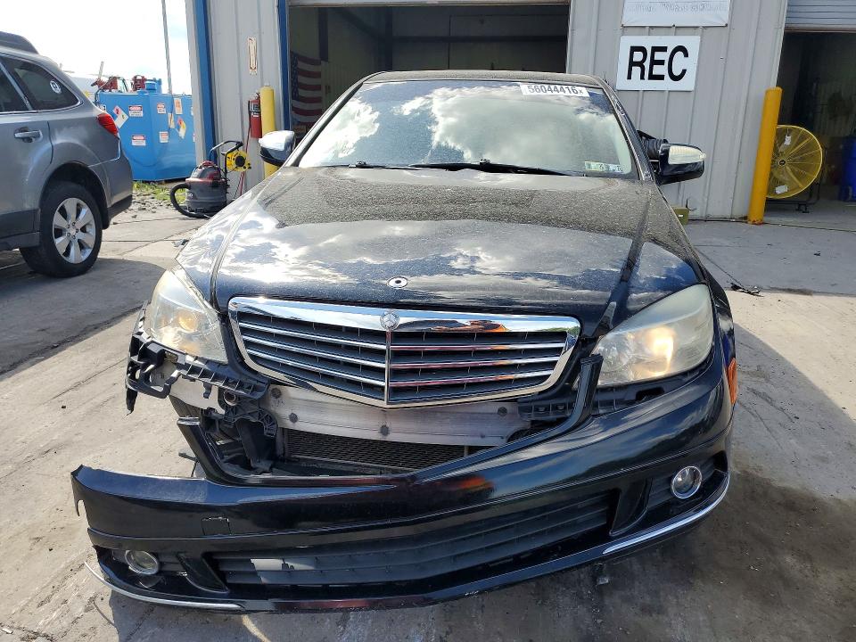 2009 Mercedes-benz C class VIN WDDGF81X49F208096 COPART salvage auction — REAR END, PA - CERT OF SALV-R=RECONSTRUCTED, sold $2 on 2026-07-29 (photo 5)