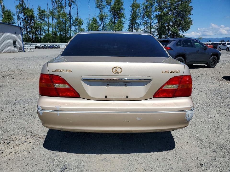 2003 Lexus Ls 430 VIN JTHBN30F230108462 COPART salvage auction — FRONT END, WA - BILL OF SALE, sold $325 on 2026-07-27 (photo 6)