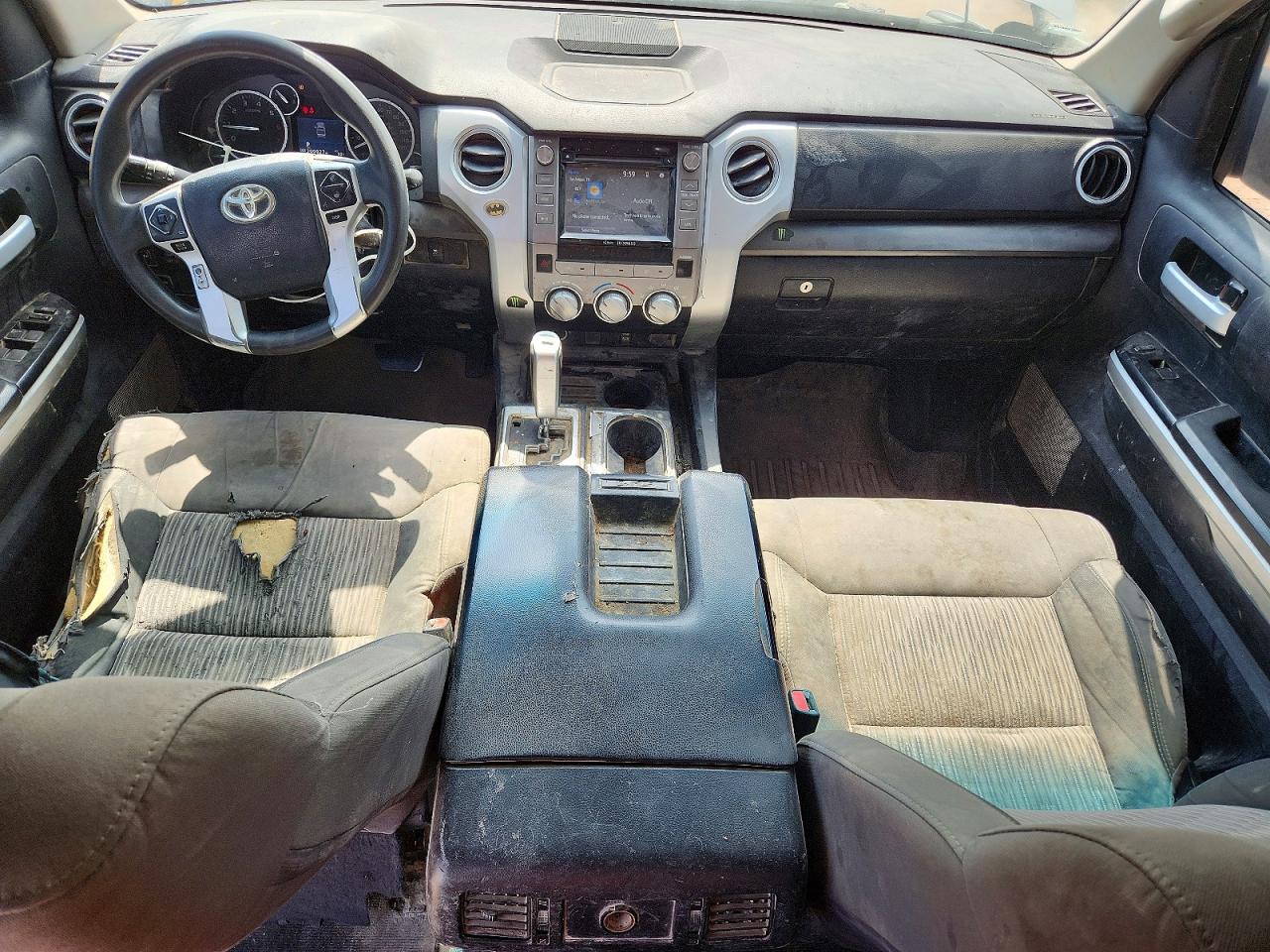 2016 Toyota Tundra VIN 5TFEM5F16GX096760 COPART salvage auction — Minor Dent/Scratches, TX - CERTIFICATE OF TITLE, sold $4,350 on 2026-07-09 (photo 8)