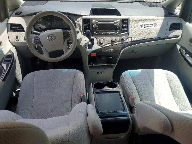 2012 Toyota Sienna VIN 5TDKK3DC2CS179846 COPART salvage auction — MINOR DENT/SCRATCHES, MA - CERTIFICATE OF TITLE, sold $1,200 on 2026-07-06 (photo 8)
