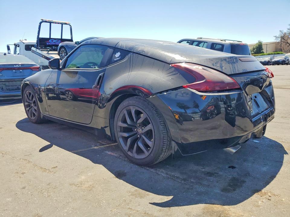 2020 Nissan 370z VIN JN1AZ4EH0LM820837 COPART salvage auction — REAR END, CA - SALVAGE CERTIFICATE, sold $5,500 on 2026-07-21 (photo 2)