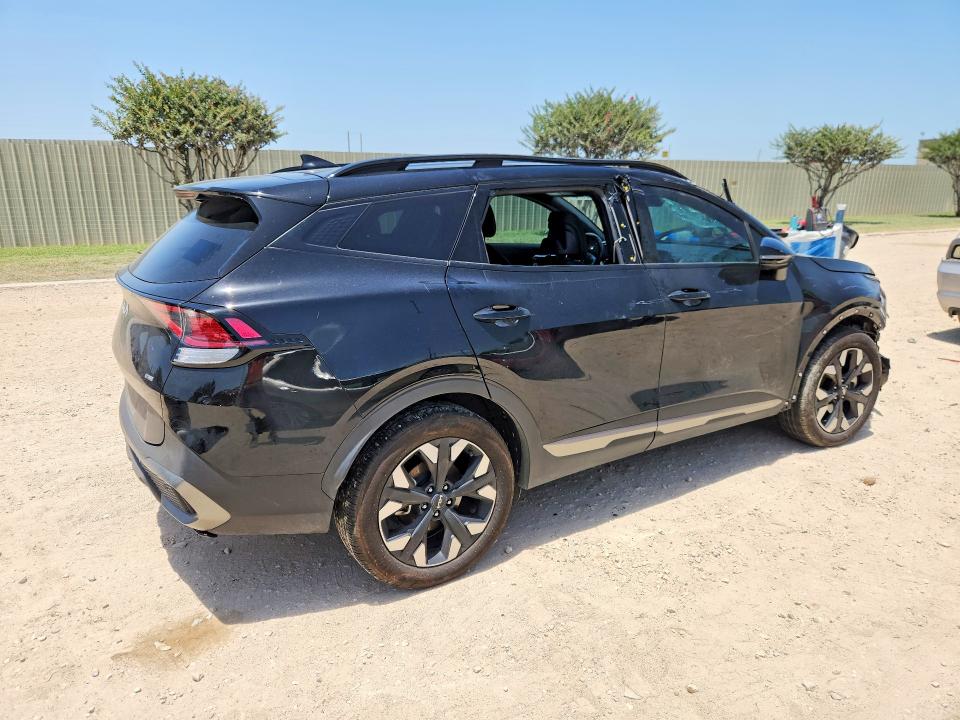 2024 Kia Sportage VIN 5XYK6CDF5RG151981 COPART salvage auction — FRONT END, Tx - Salvage Vehicle Title, sold $6,200 on 2026-07-09 (photo 3)