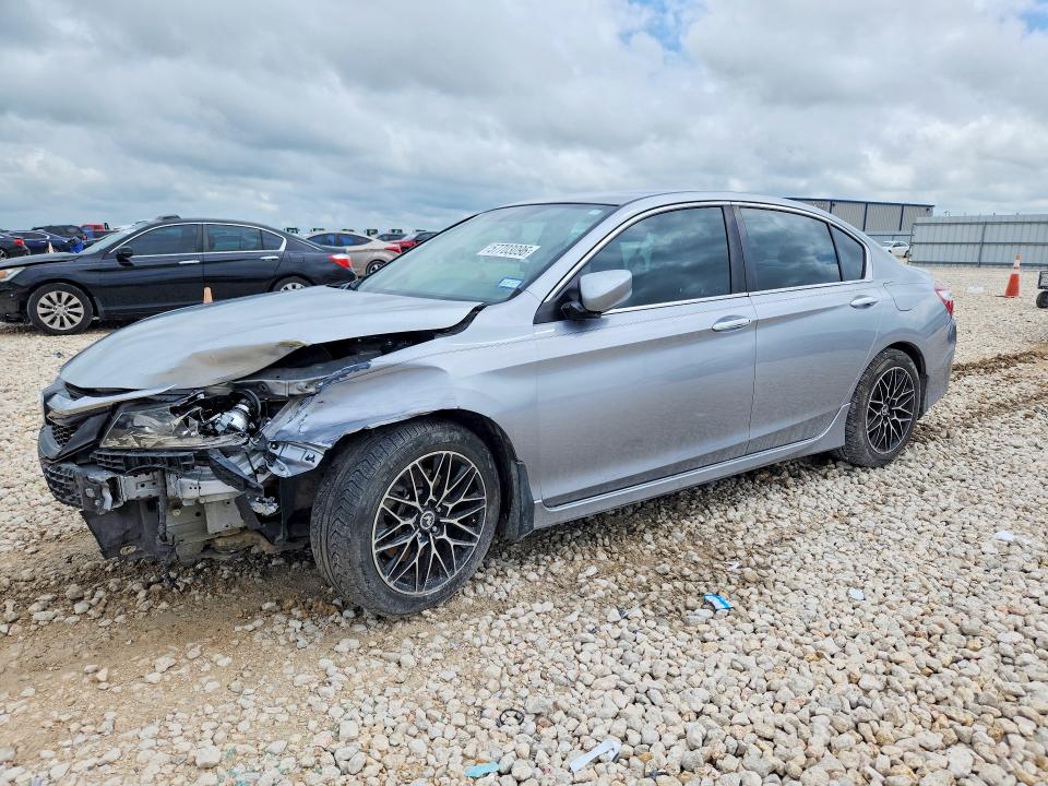 2017 Honda VIN 1HGCR2F58HA083041 COPART salvage auction — FRONT END, Tx - Salvage Vehicle Title, sold $3,100 on 2026-07-02 (photo 1)