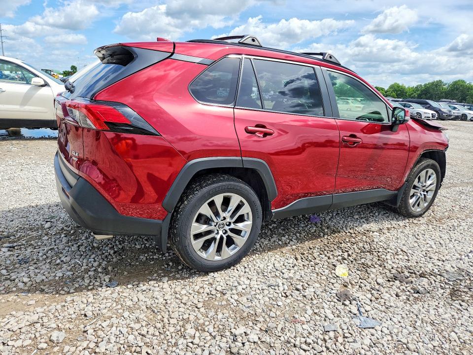 2019 Toyota Rav 4 VIN JTMA1RFV1KJ007352 COPART salvage auction — FRONT END, Oh - Cert Of Title-Salvage, sold $175 on 2026-07-21 (photo 3)