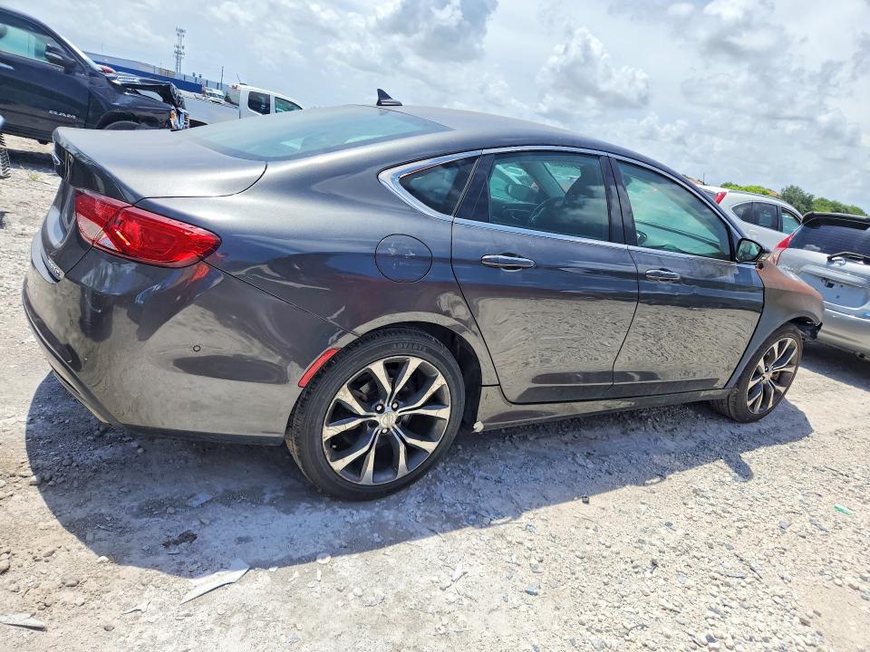 2015 Chrysler 200 VIN 1C3CCCCG8FN520073 COPART salvage auction — FRONT END, VA - CERTIFICATE OF TITLE, sold $275 on 2026-07-22 (photo 3)