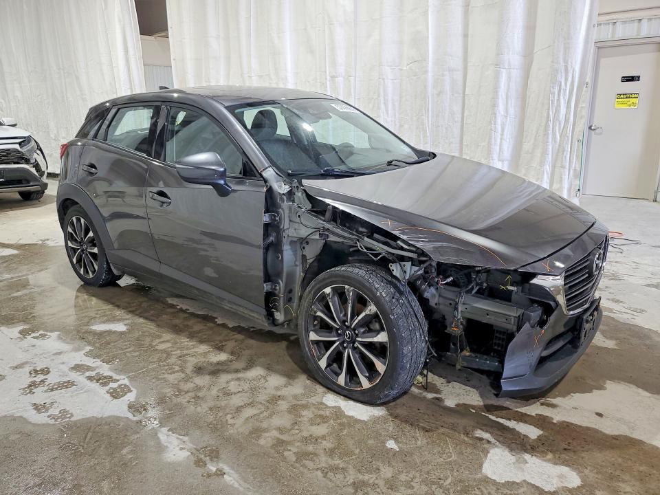 2019 Mazda Cx-3 VIN JM1DKFC75K1457696 COPART salvage auction — FRONT END, Ny - Mv-907A Salvage Certificate, sold $3,300 on 2026-07-27 (photo 4)